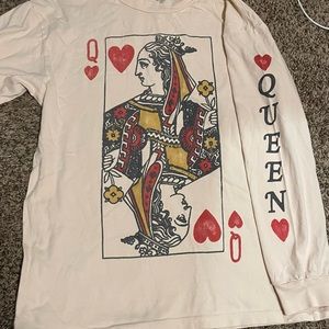 Queen Daydreamer Free People Long Sleeve Shirt